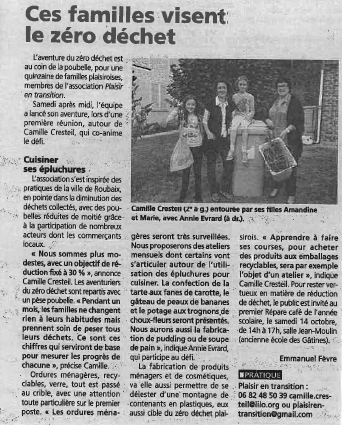 Article ZD Nouvelles de Versailles